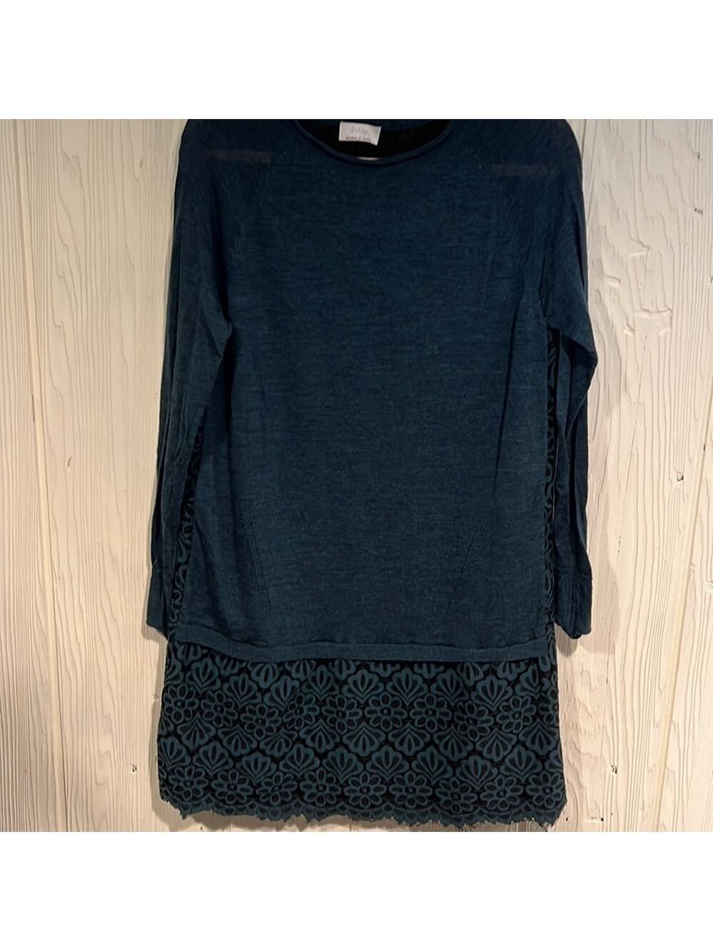 Long Sleeve Wrap Tunic Top